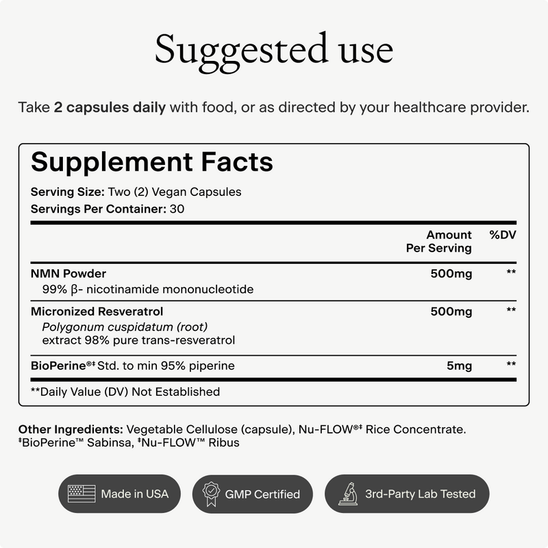 NMN + Resveratrol