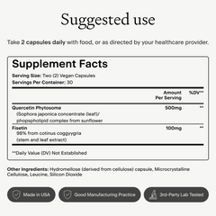 Quercetin + Fisetin